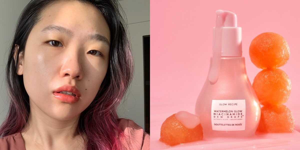 Glow Recipe Watermelon Glow Niacinamide Dew Drops Illuminate Skin and Reduce Redness Review
